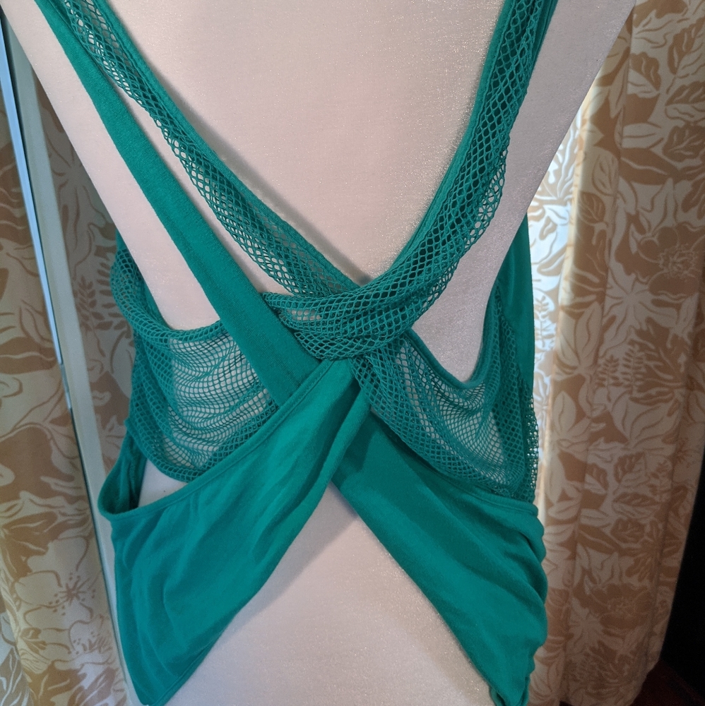 Fabletics Crisscross Drape Back Tank
